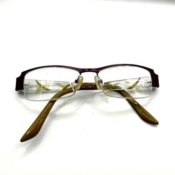 Prodesign Denmark Eyeglasses Pure Titanium *READ* Frames Only Brown 51-17-140 - Picture 2 of 6